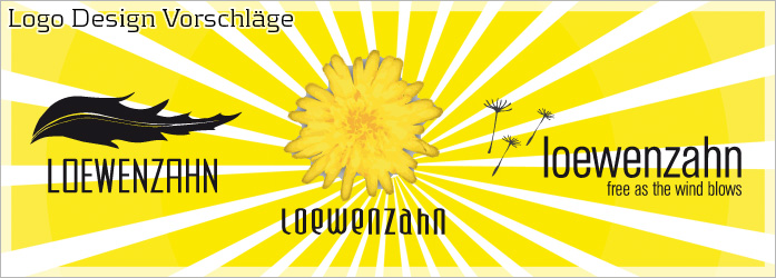 Loewenzahn Pforzheim - Logovorschläge